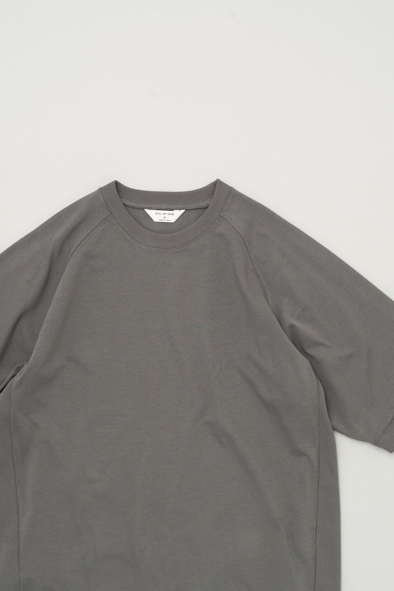 CS01242 PIVOT SLEEVE CREW NECK TEE