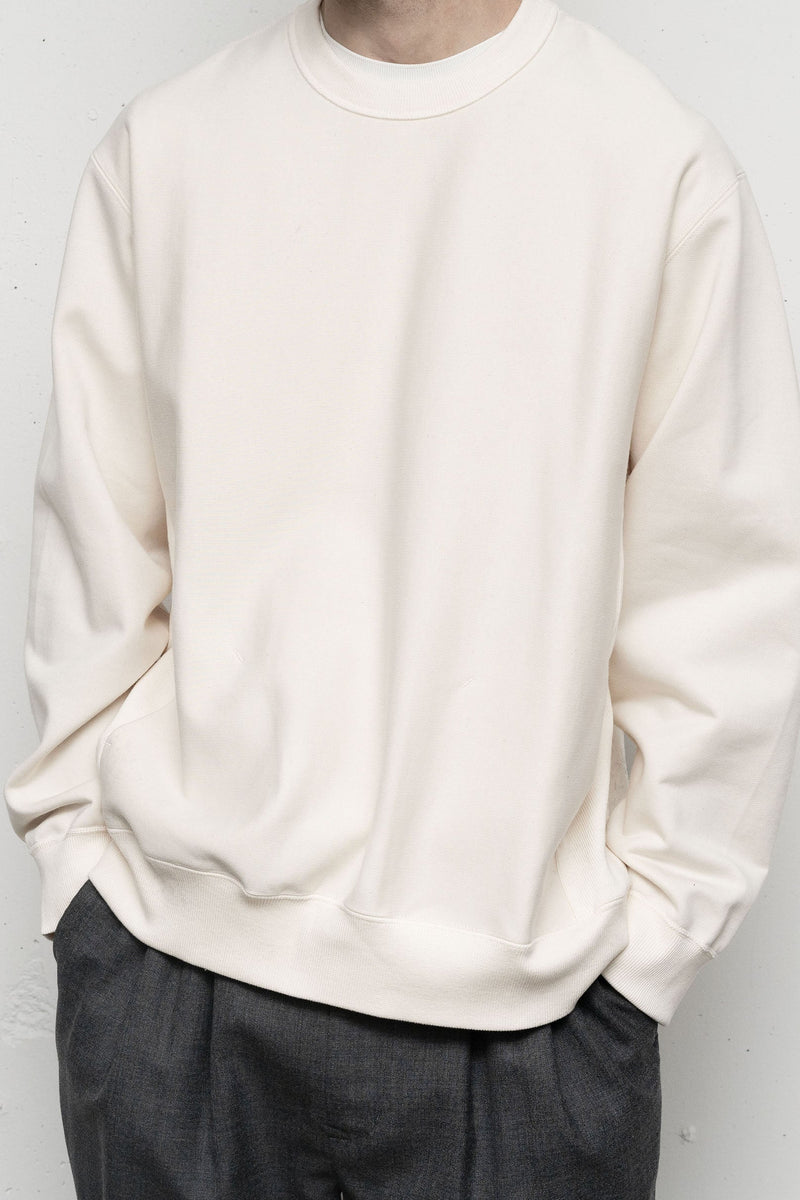 CS09243 MERCERISED COTTON SWEATSHIRT