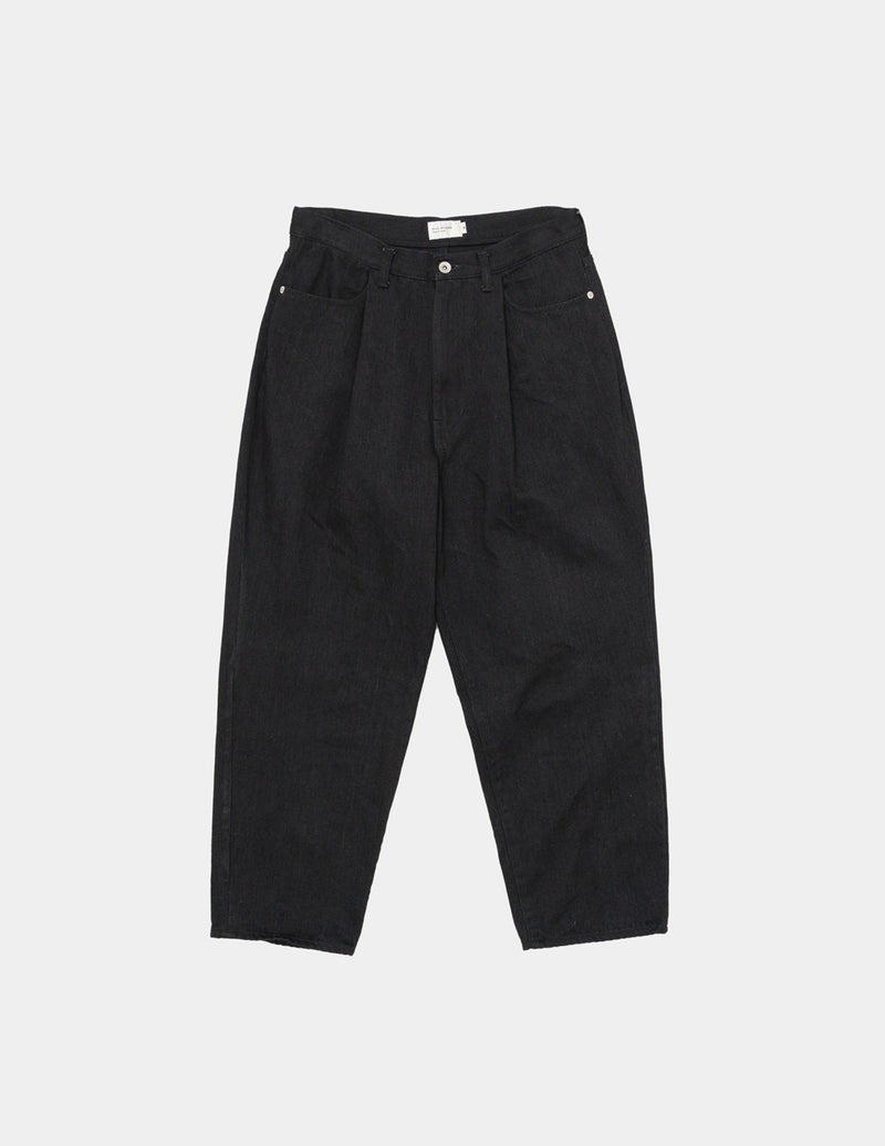 DN02243 12OZ DENIM DEEP TUCK PANTS