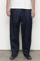 DN02243 12OZ DENIM DEEP TUCK PANTS