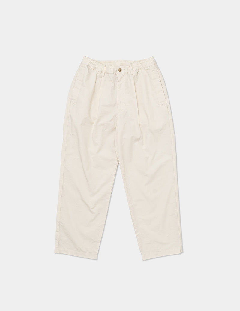 PT02242 COTTON SILK 1 TUCK PANTS