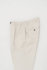 PT02242 COTTON SILK 1 TUCK PANTS