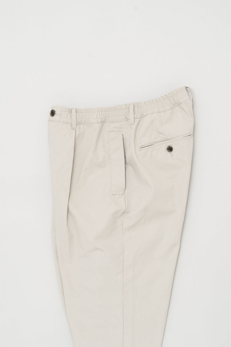 PT02242 COTTON SILK 1 TUCK PANTS