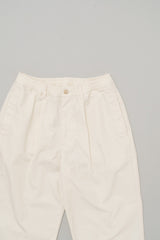 PT02242 COTTON SILK 1 TUCK PANTS