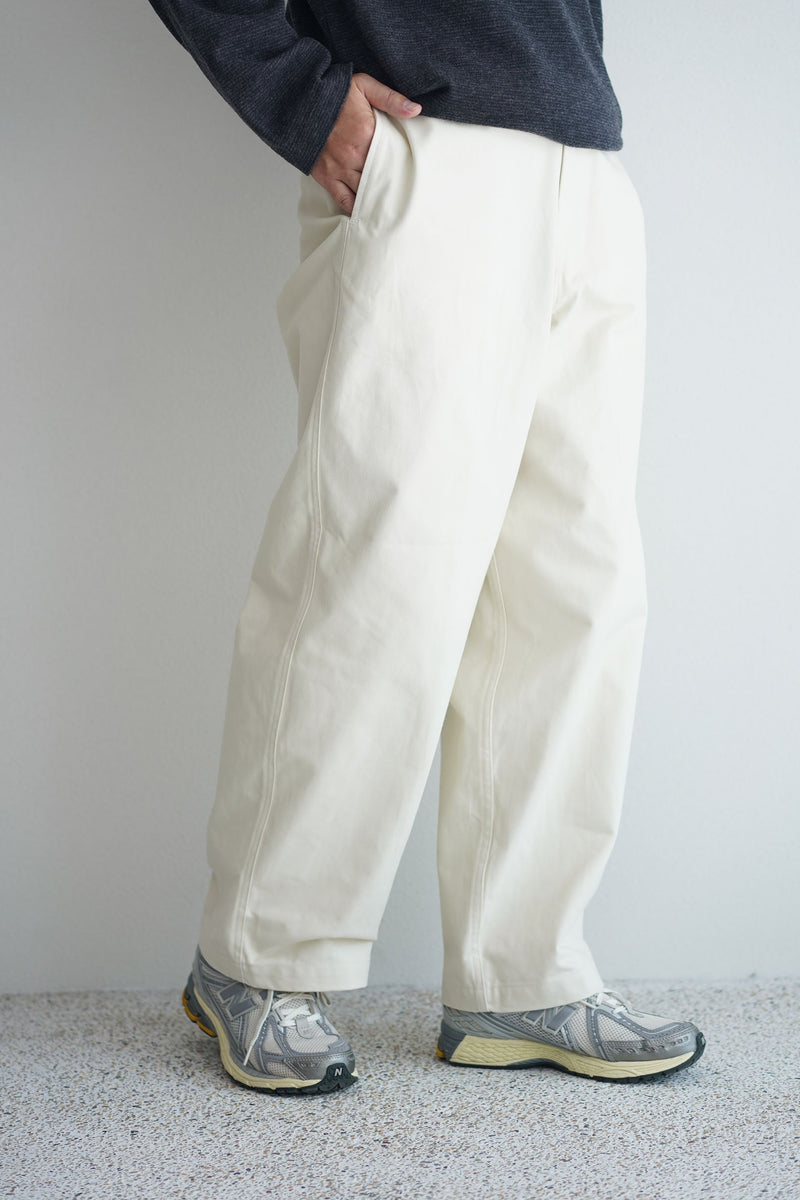 PT06243 PEACH SKIN WIDE PANTS