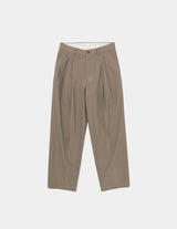 PT09243 DEEP TUCK PRESSED PANTS