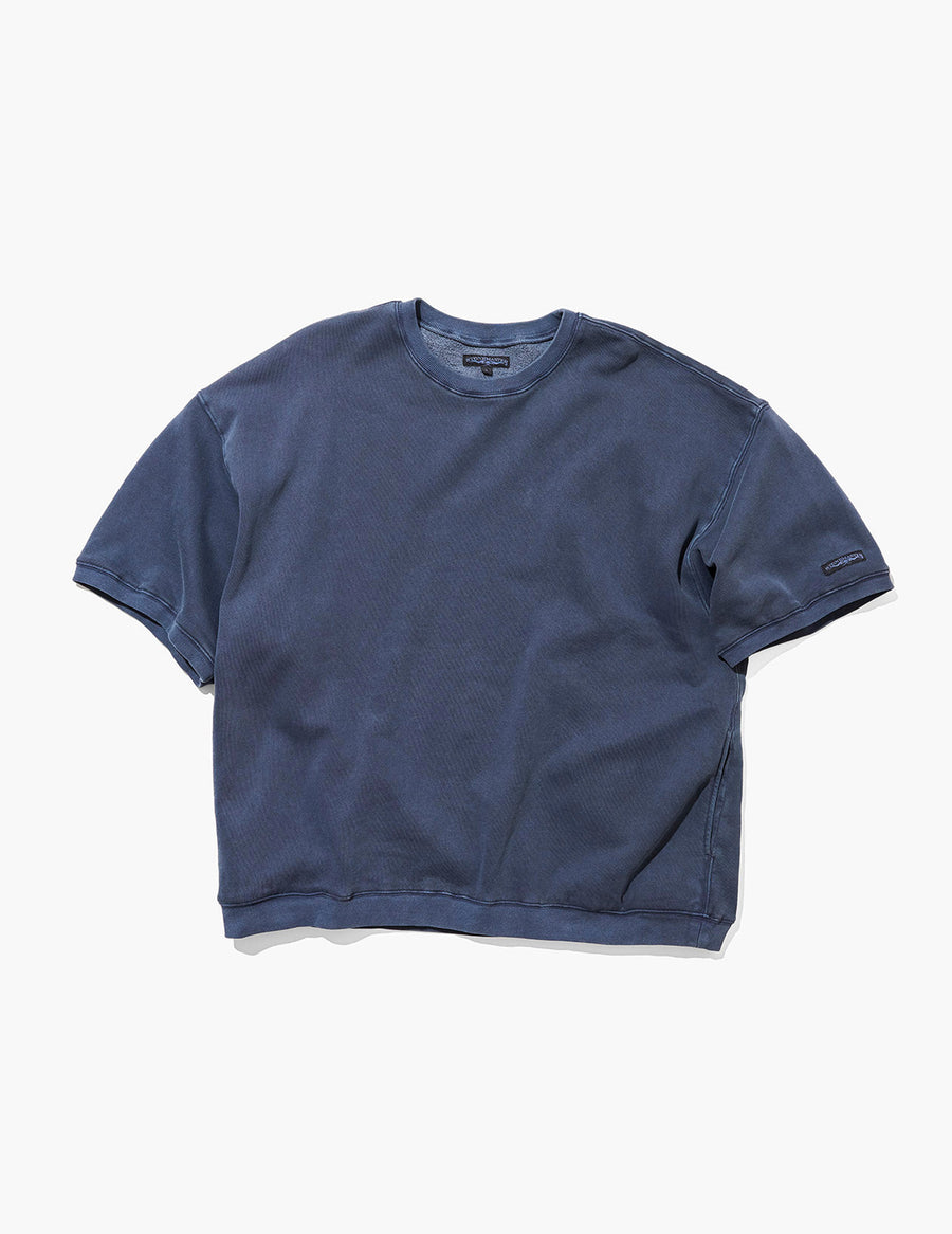 SMMF234039 SM SWEAT CREW SS PIGMENT DYED