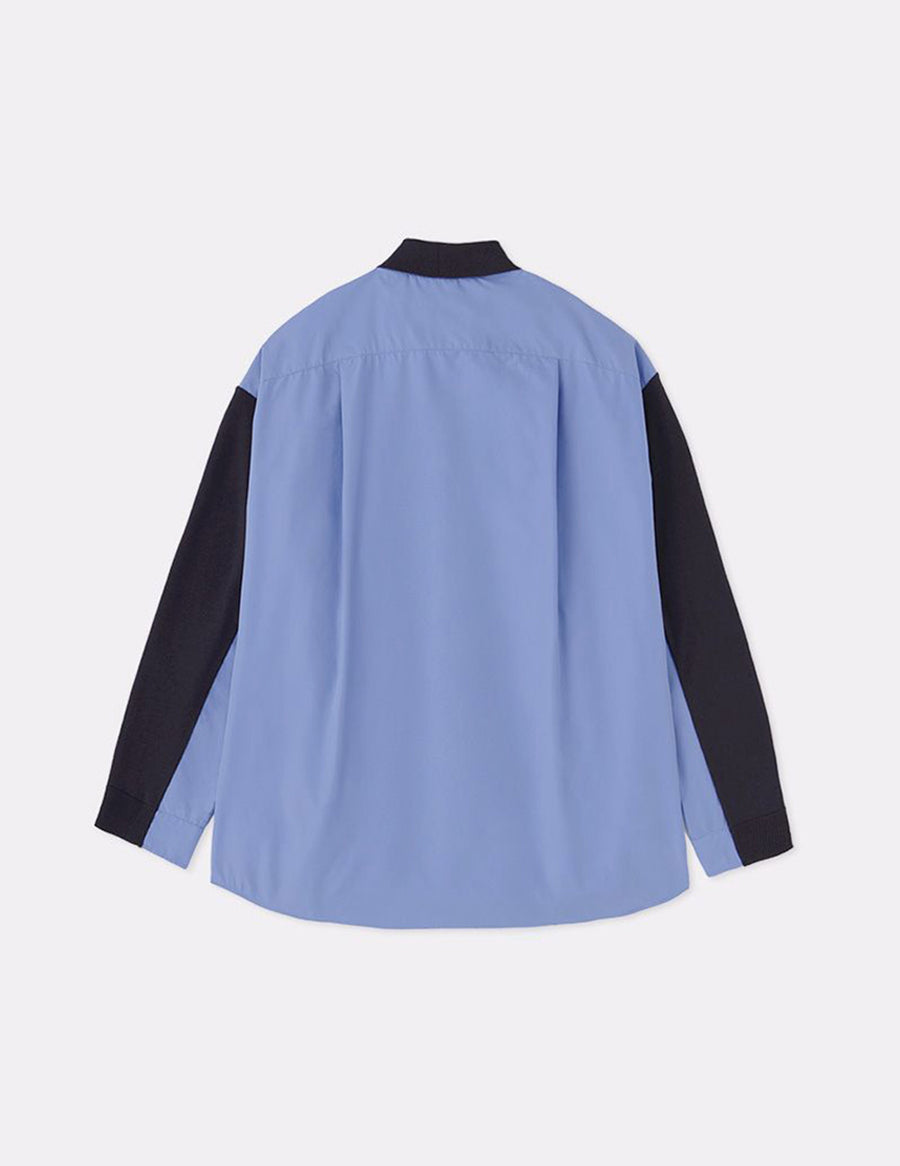 MGMFB243259 KNIT POLO OVERSIZED L/S SHIRT