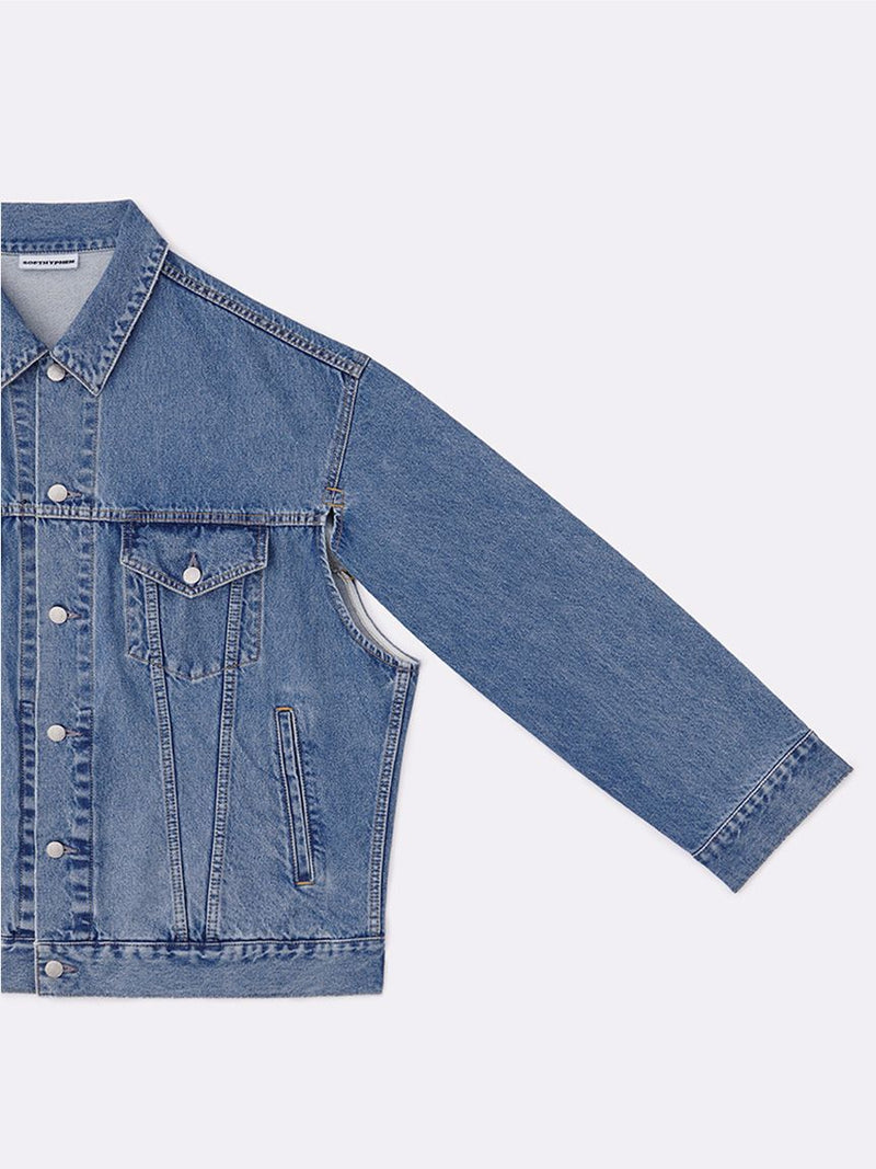 MGMFJ243102 ARMHOLE SLIT DENIM JACKET