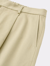 MGMFP241306 ORGANIC COTTON CHINO TUCKED EXTRA WIDE PANTS