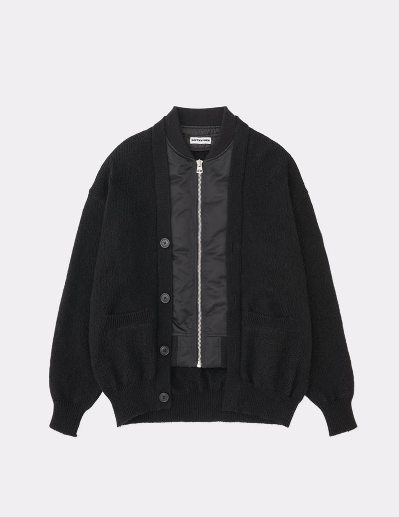 MGMNT243402 MA-1 MIX CARDIGAN