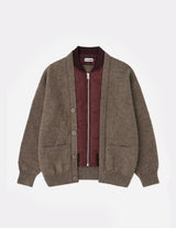 MGMNT243402 MA-1 MIX CARDIGAN