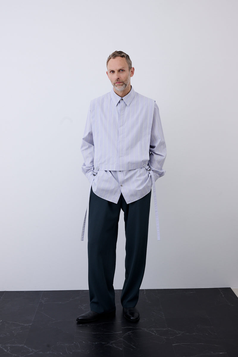 M753-B55-007 LAYERED SHIRT