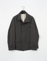 M753-Y50-900 CURVE STAND COLLAR BLOUSON