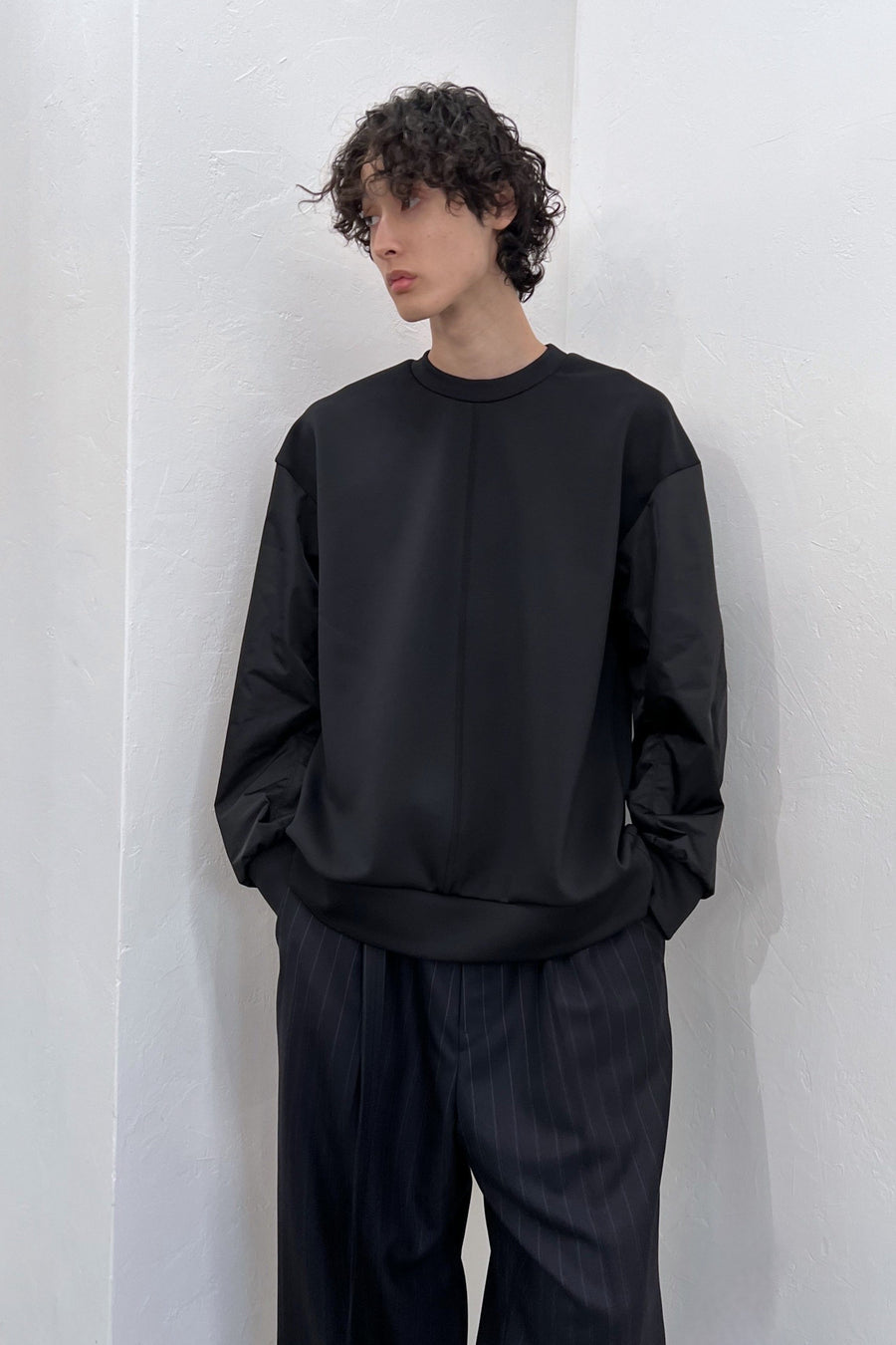 M754-T54-904 BLOUSON SLEEVE PULLOVER