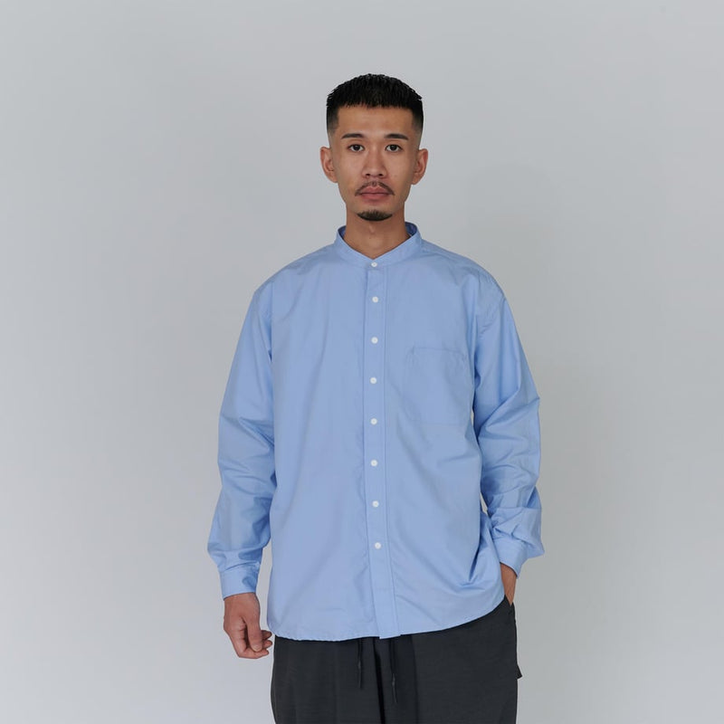 _126 BAND COLLAR 3 POCKET SHIRT