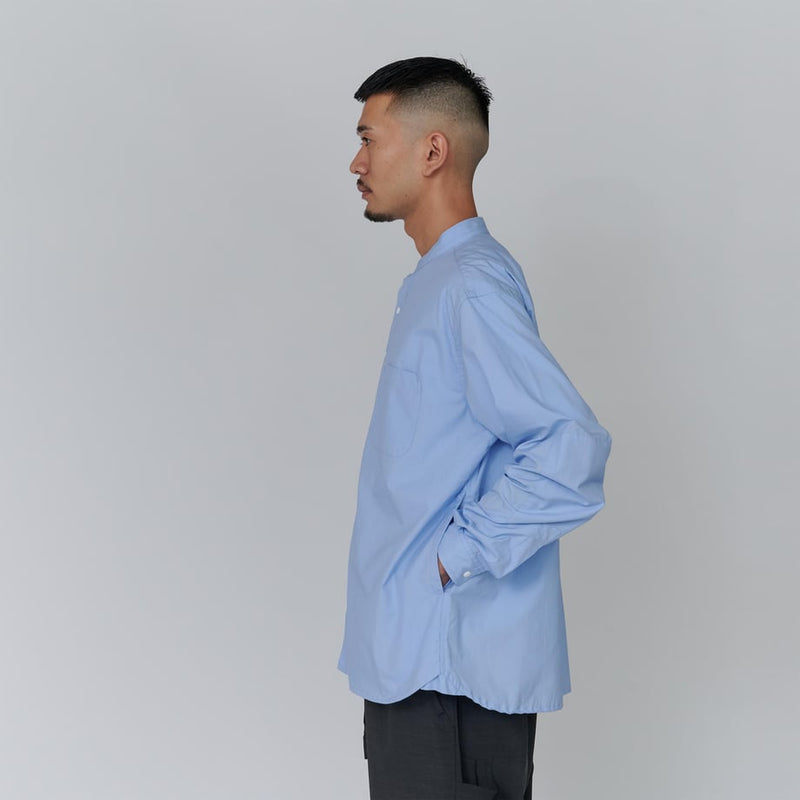 _126 BAND COLLAR 3 POCKET SHIRT