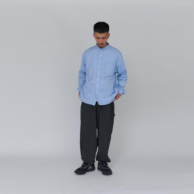 _126 BAND COLLAR 3 POCKET SHIRT