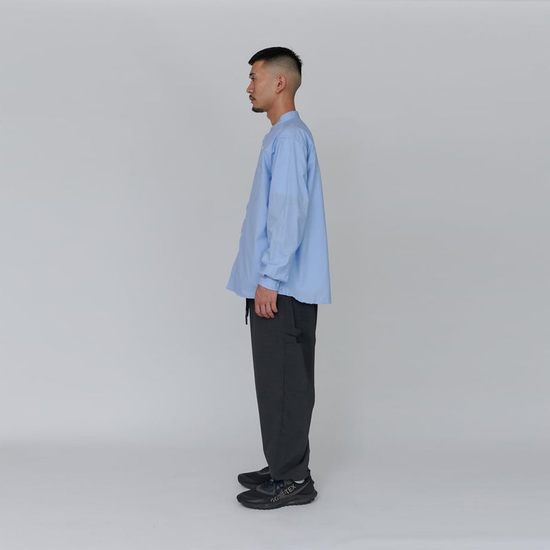 _126 BAND COLLAR 3 POCKET SHIRT