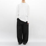 VOPT-M32 SUN DRYING LIGHT HAND TWIL WIDE TAPERED EASY PANTS