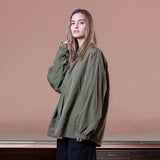 VOSH-M11 RECYCLE NYLON TAFFETA SHIRT BLOUSON