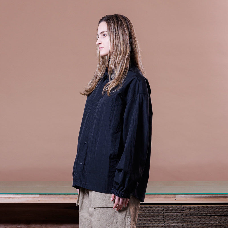 VOSH-M11 RECYCLE NYLON TAFFETA SHIRT BLOUSON