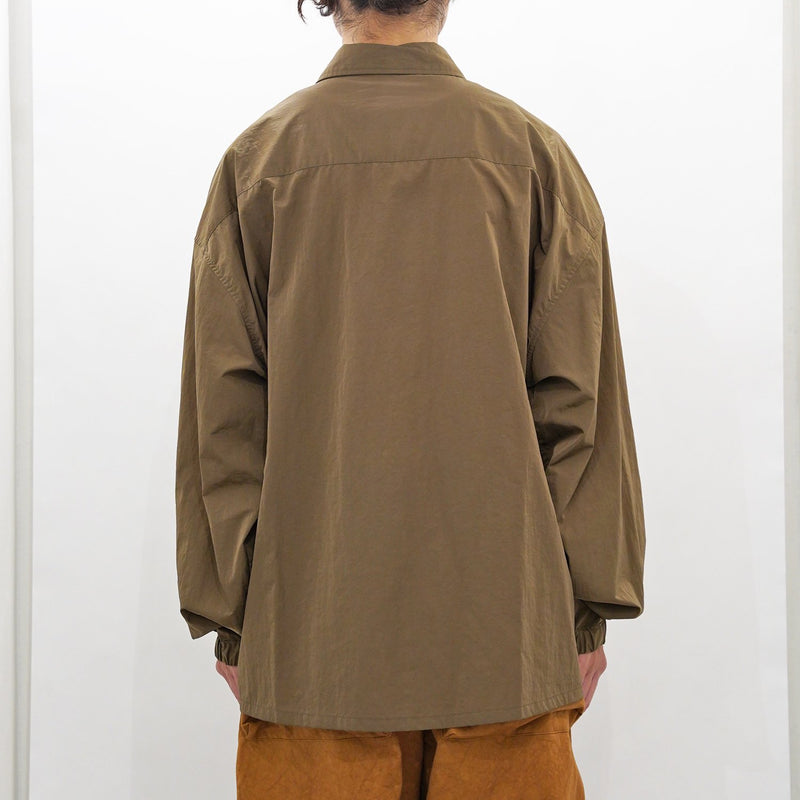 VOSH-M11 RECYCLE NYLON TAFFETA SHIRT BLOUSON