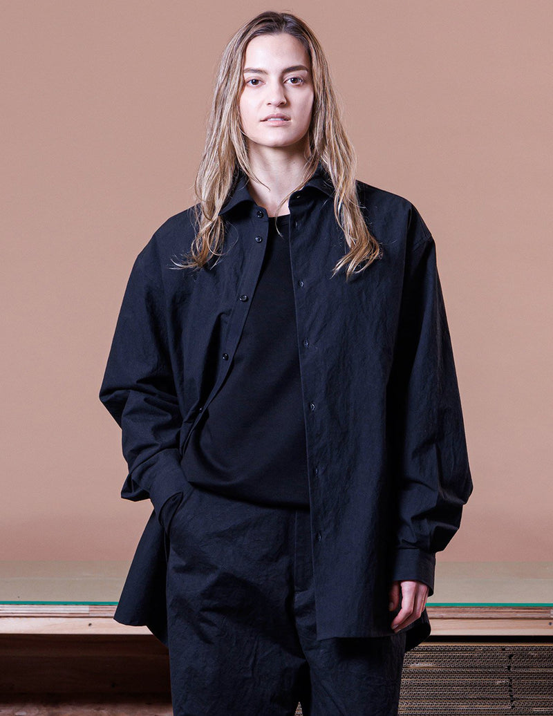 VOSH-M21 SUN DRYING DOWN PROOF COTTON OVERSIZE SHIRT