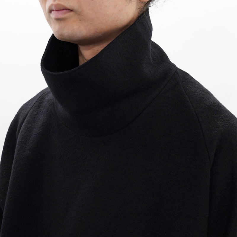 VOWRH COMPRESSED WOOL HI-NECK PULLOVER